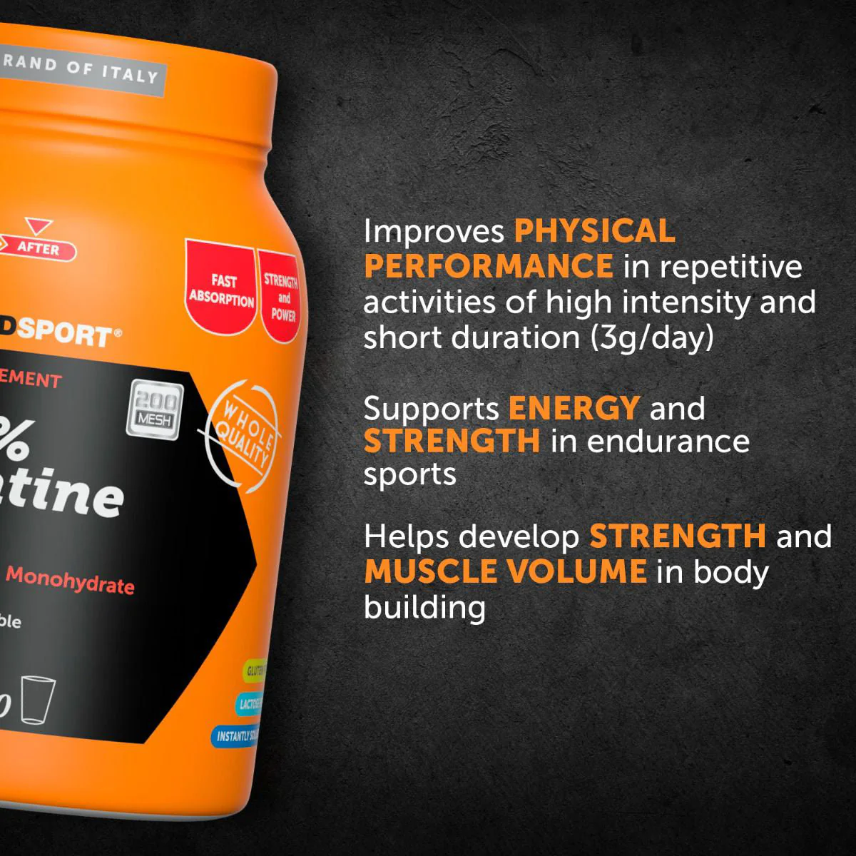 100% Creatina Monohidratada 500g Namedsport - Image 3
