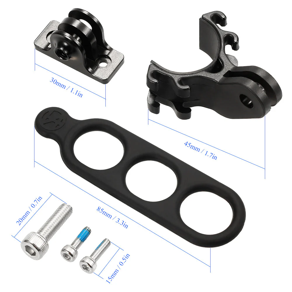 Adaptador S81 Cámara Gopro o Luz para Soporte M80 - Image 4