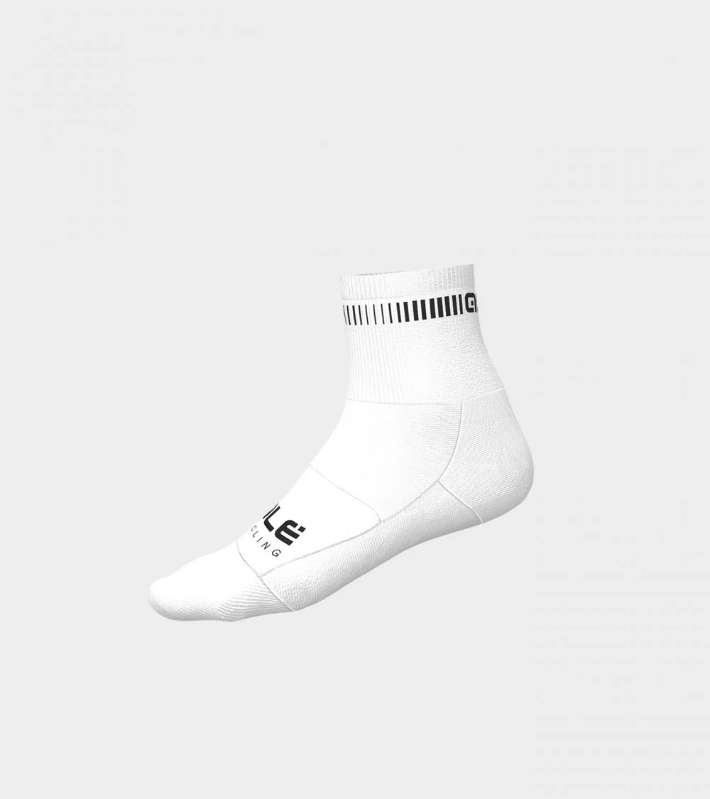 Ale Calcetines 12Cm Logo Bco/Neg