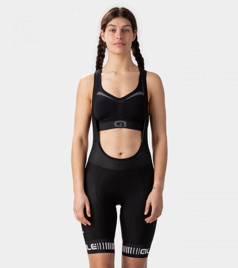 Ale Calzas Pr-R Strada Neg/Bco Mujer