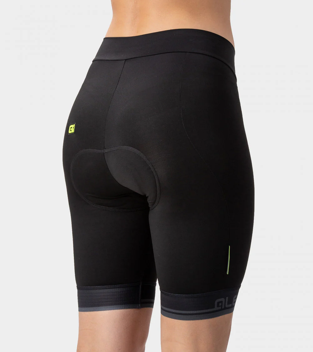 Ale Shorts Solid Classico Ll Neg/Gris Mujer - Image 3