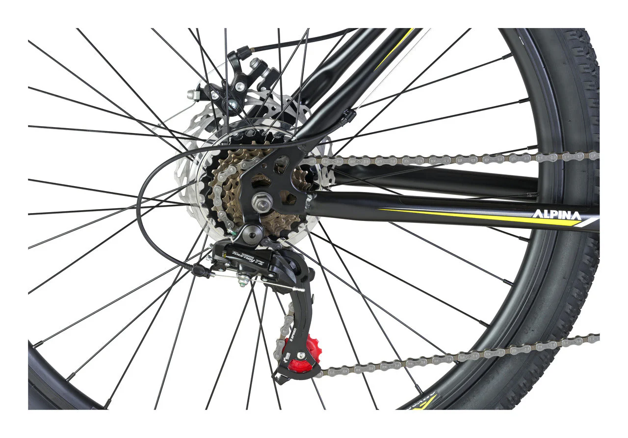 Bicicleta Alpina Mtb-275 Plus Sx Negro - Image 5