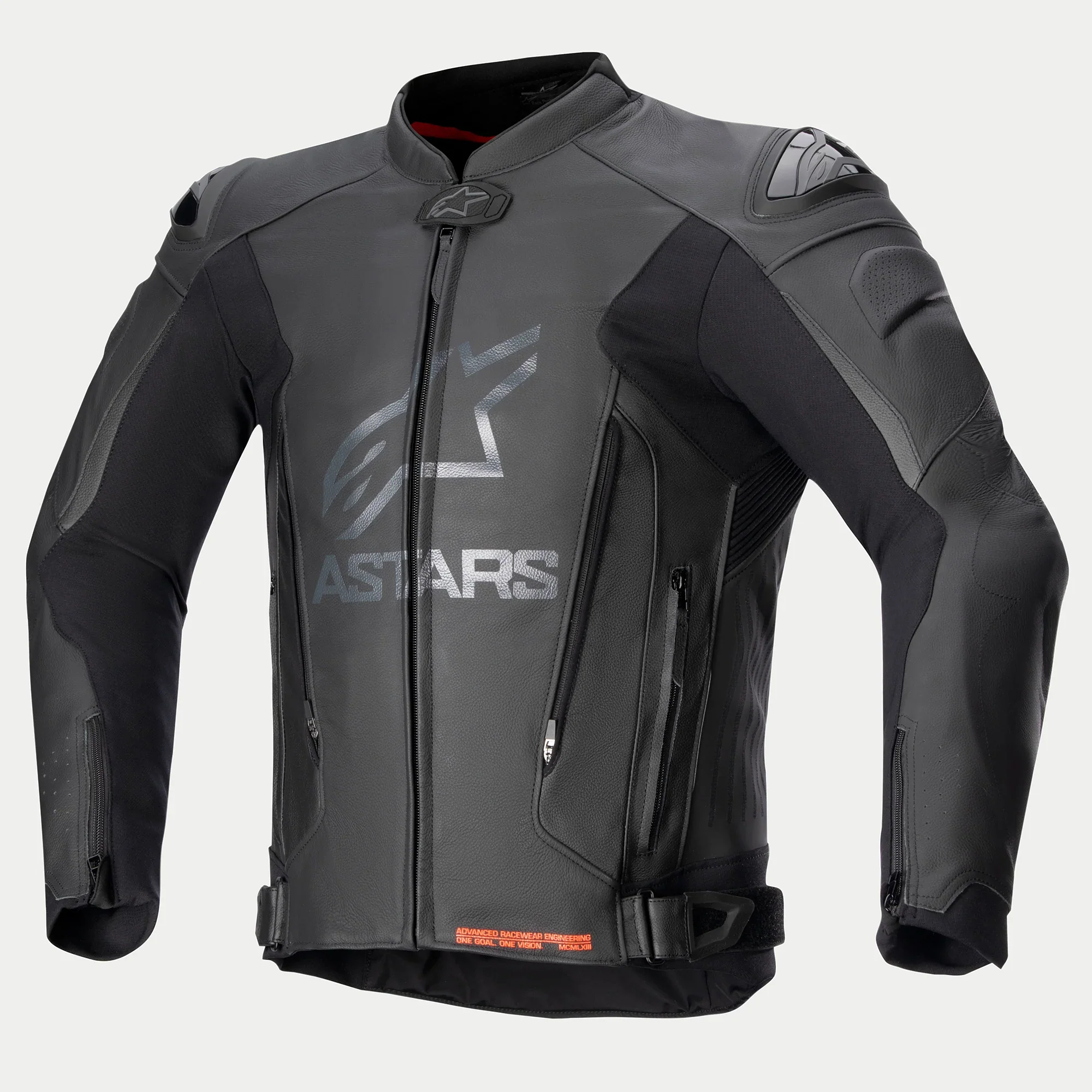 Alpinestars Chaqueta de Cuero GP Plus V4 Moto de Calle
