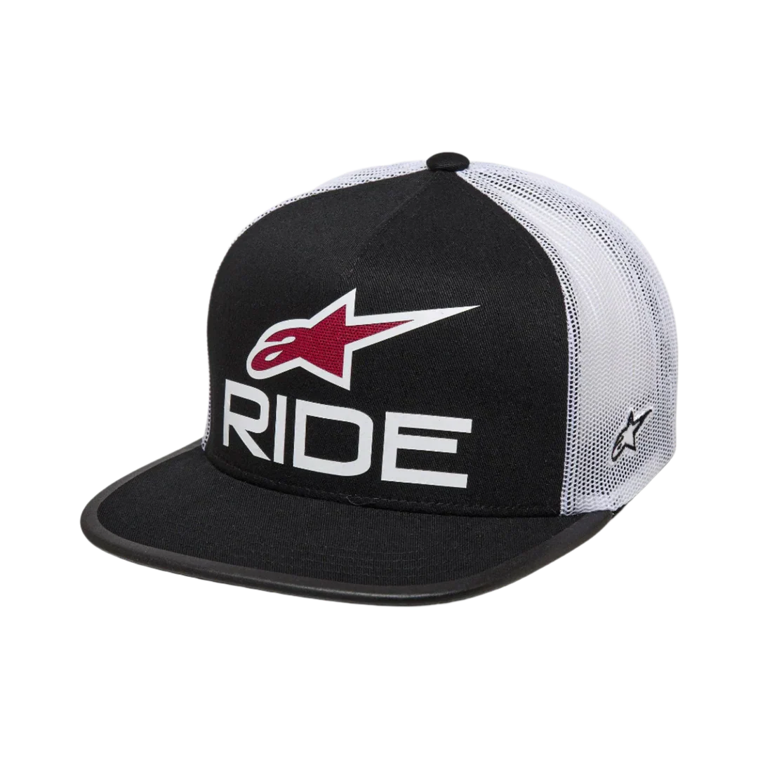 Gorro Alpinestars Ride 4.0 Negro Blanco | Tamaño Único