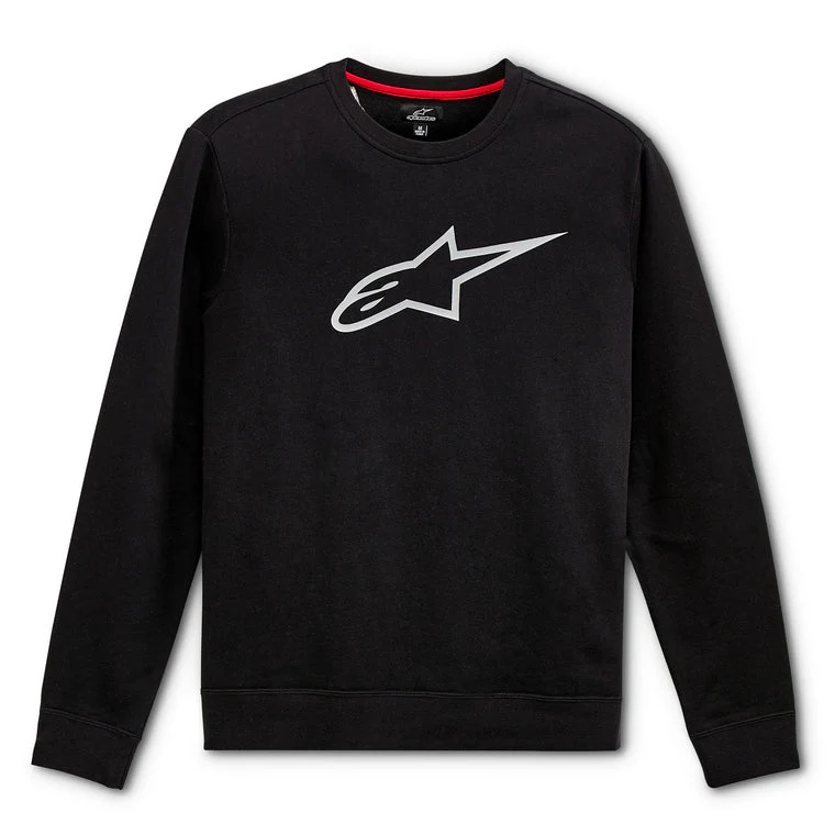 Alpinestars Poleron Ageless Crew Negro/Gris