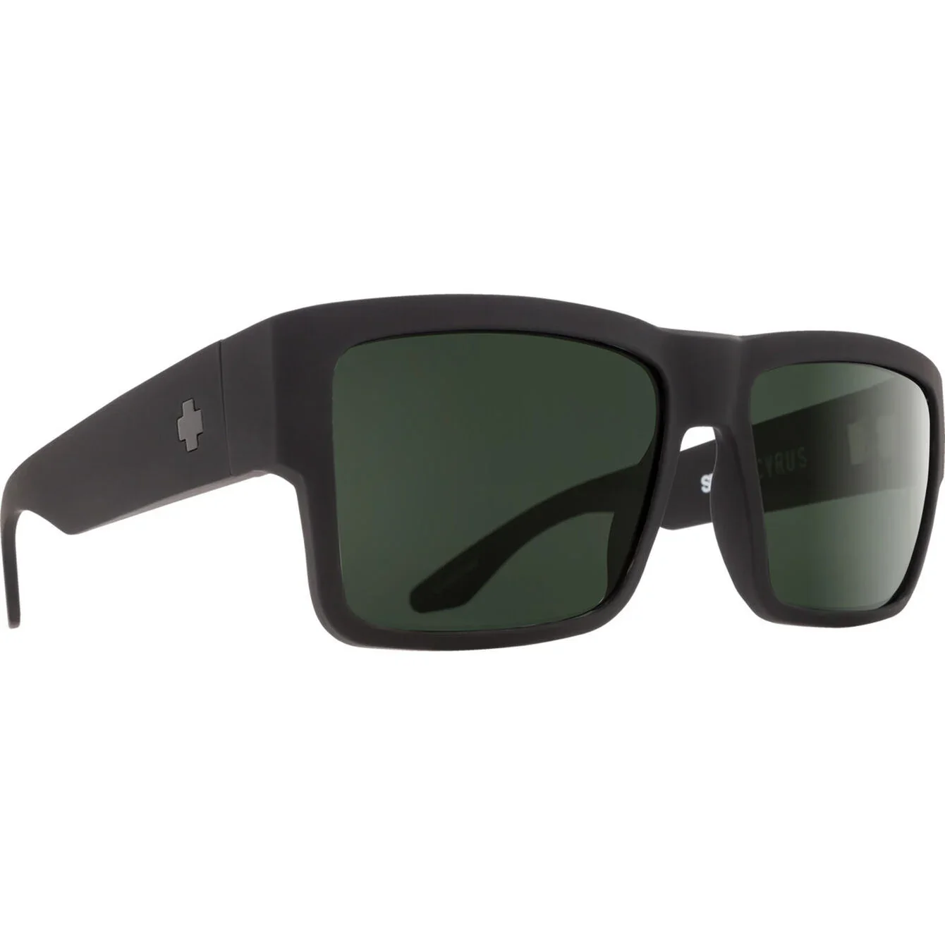 Anteojos SPY+  Cyrus Matte Black - Happy Gray Green - Image 5
