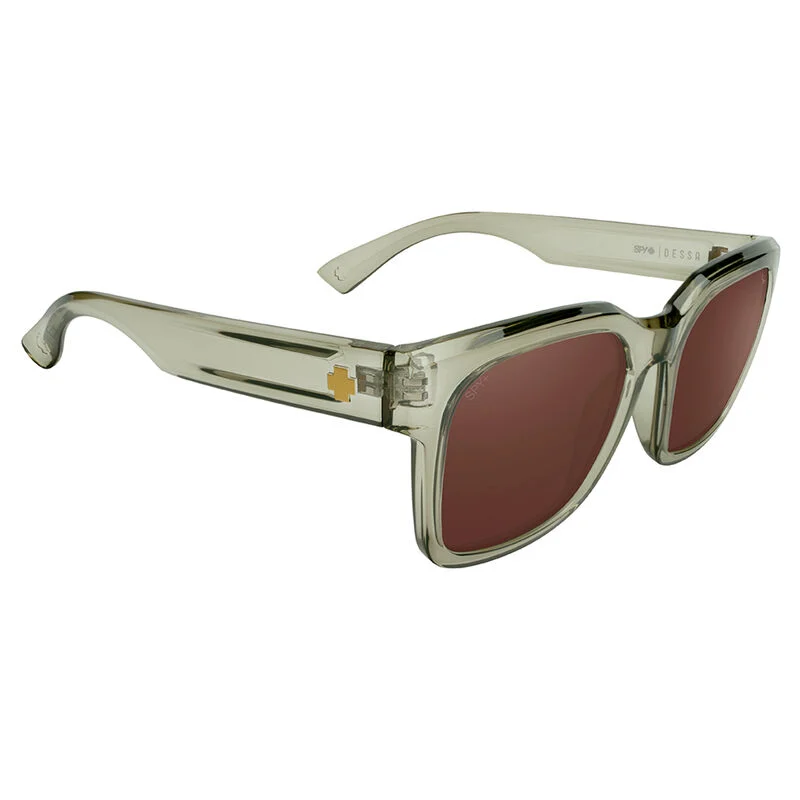 Anteojos SPY+  Dessa Translucent Dusty Olive - Happy Bronze Polar - Image 3