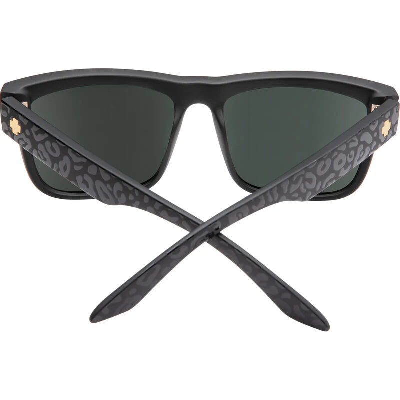 Anteojos SPY+  Discord Matte Black Leopard - HD Plus Gray Green with Silver Light Spectra Mirror - Image 5
