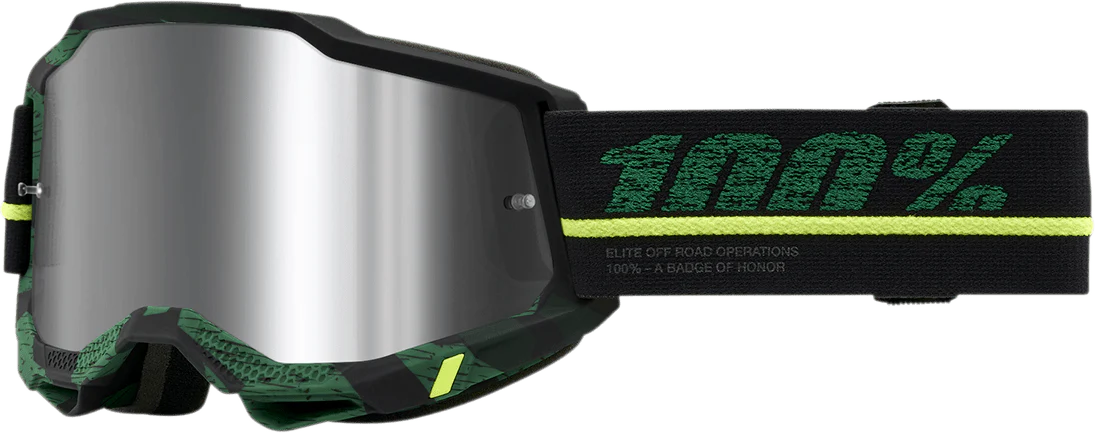 Antiparra 100% Accuri 2 Goggle Overlord - Mirror Silver Lens