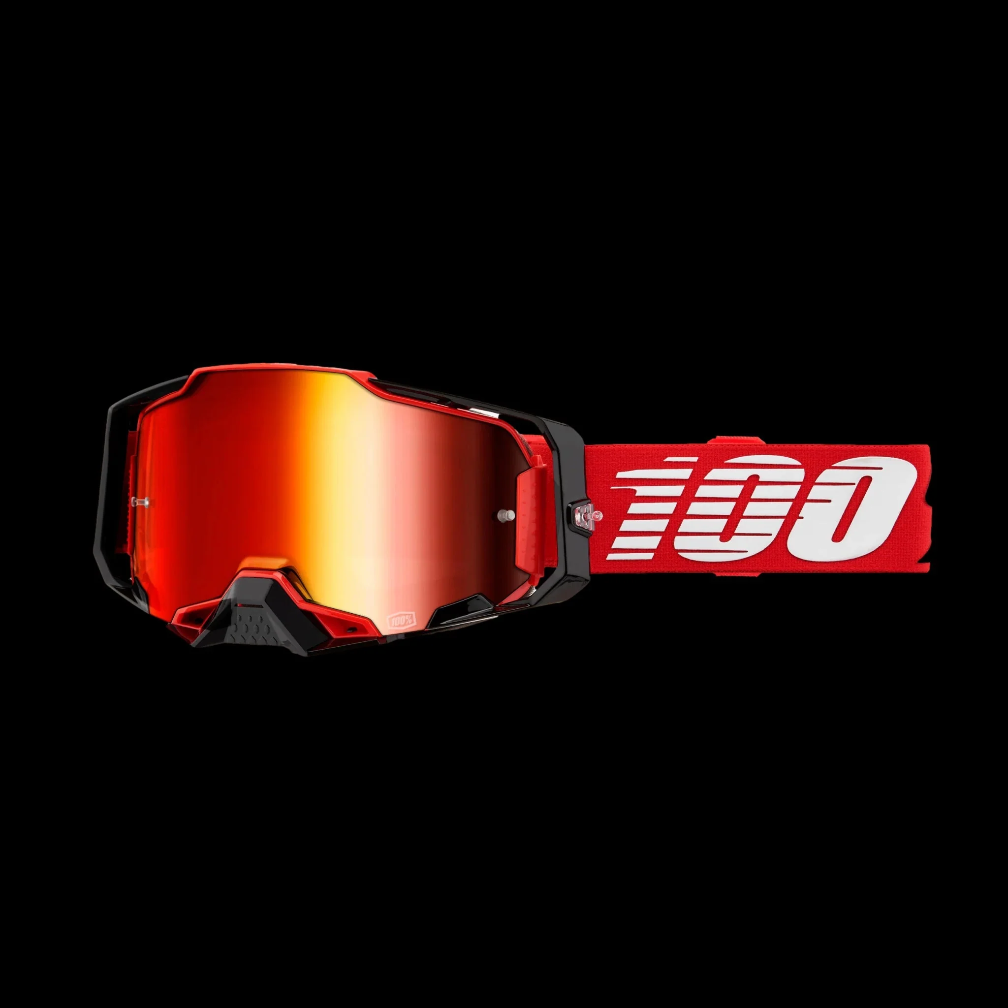 Antiparra 100% Armega Red - Mirror Red Lens