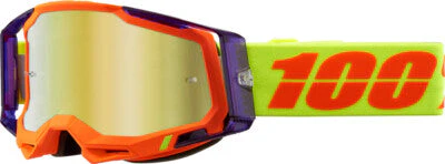 Antiparra 100% Racecraft 2 Goggle Panam - Mirror Gold Lens