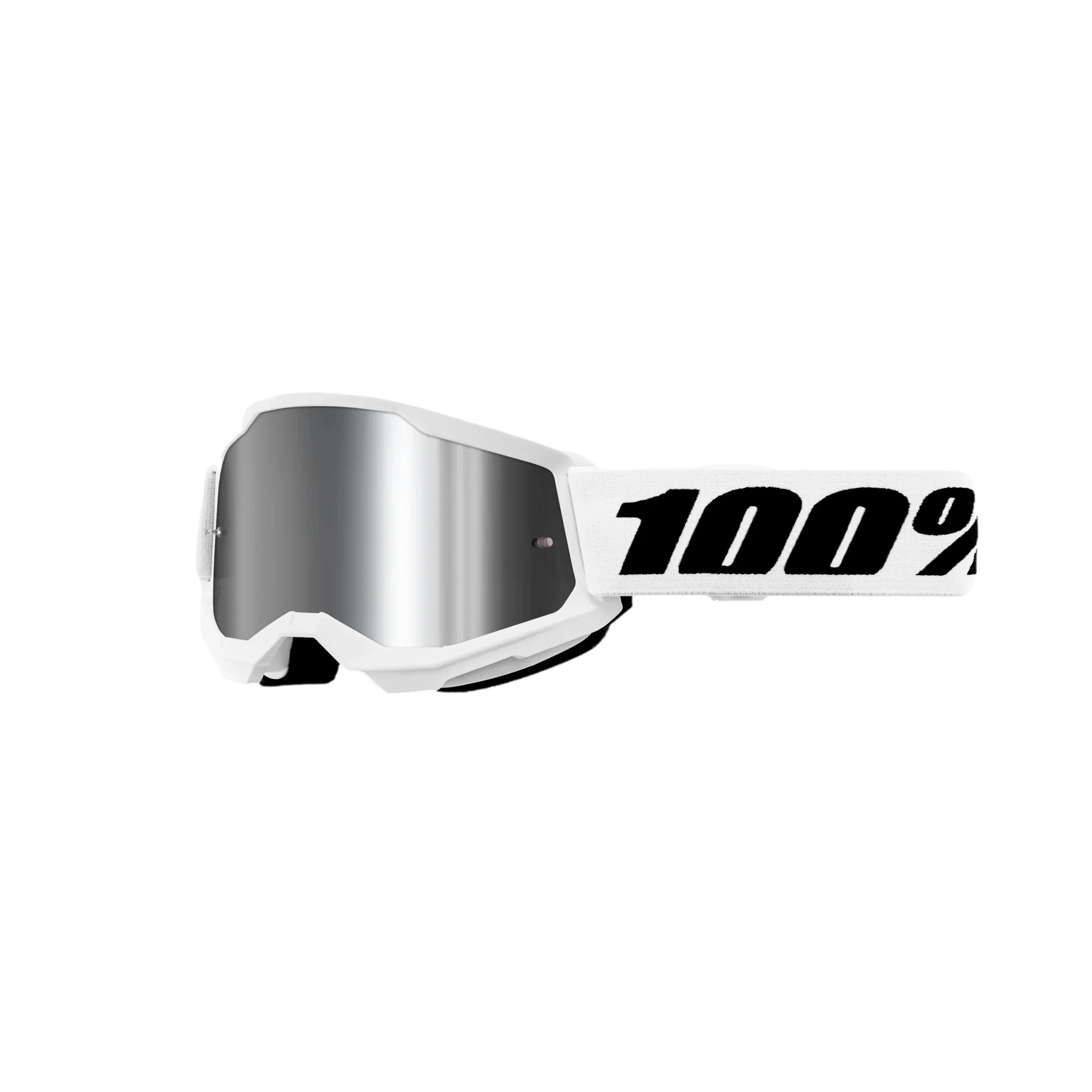 Antiparra 100% Strata 2 Google White Mirror Silver Lens
