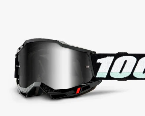 Antiparra Accuri-2 (Junior) Black Silver Lens | 100 Percent