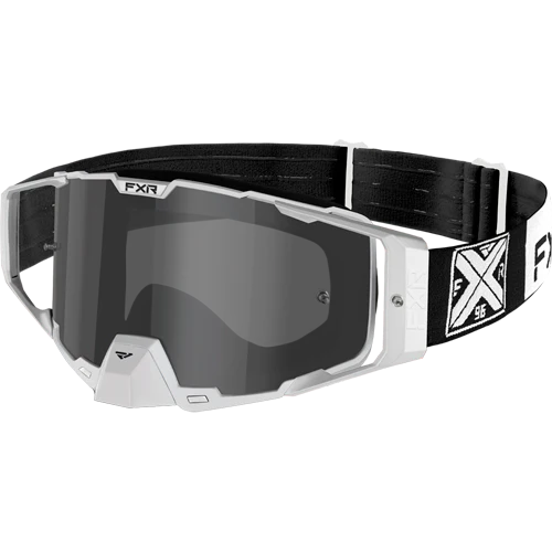 Antiparra Moto FXR Combat Mx Negro/Blanco