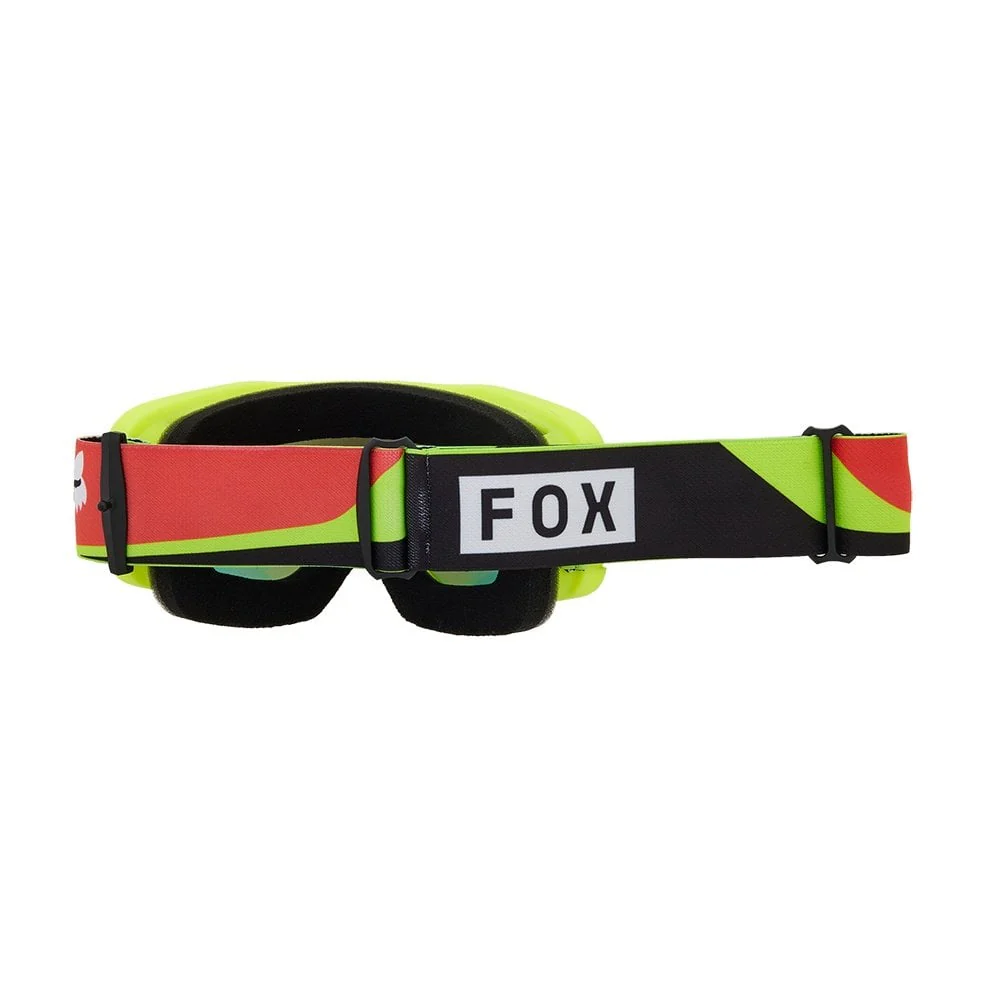 Antiparra Moto Niño Main Ballast Espejada Rojo/Amarillo Fox - Image 2