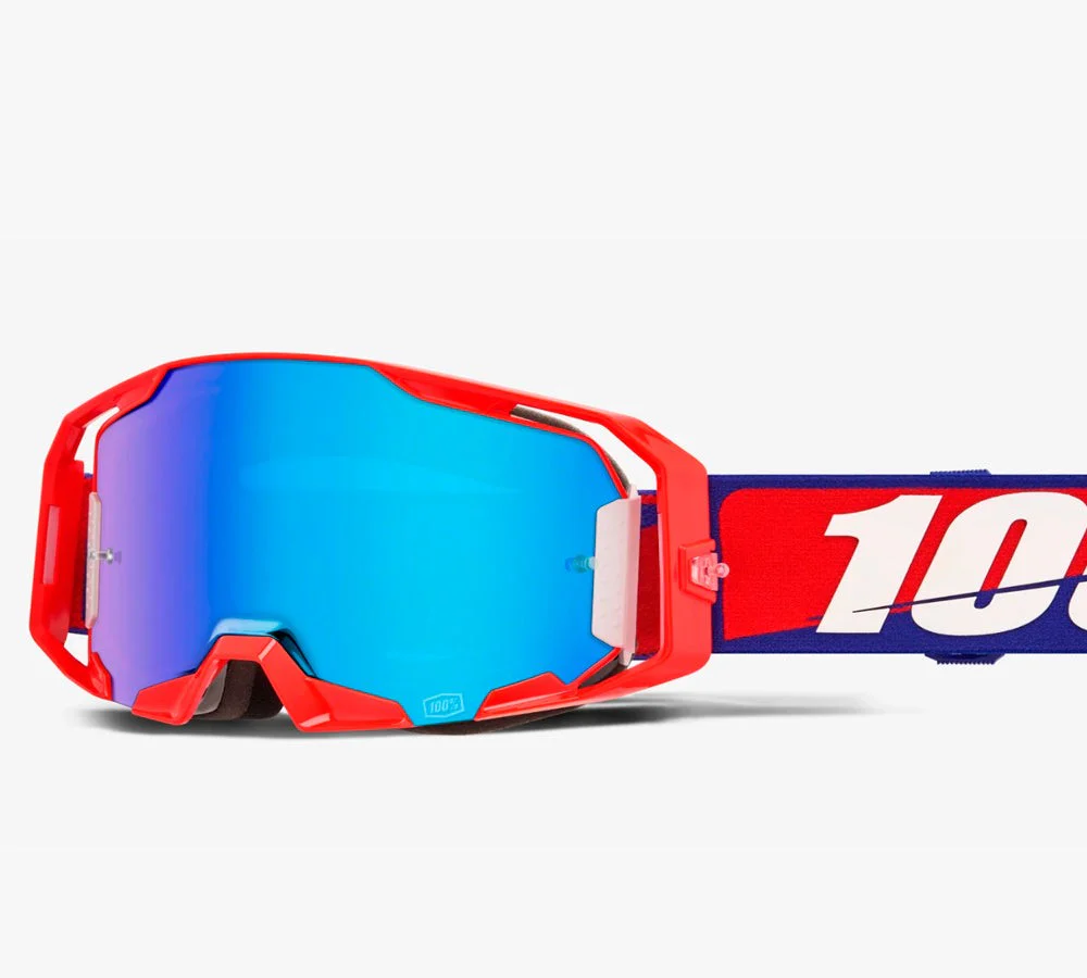 Antiparra Off-Road modelo ARmatic Best Blue Lens | 100 Percent