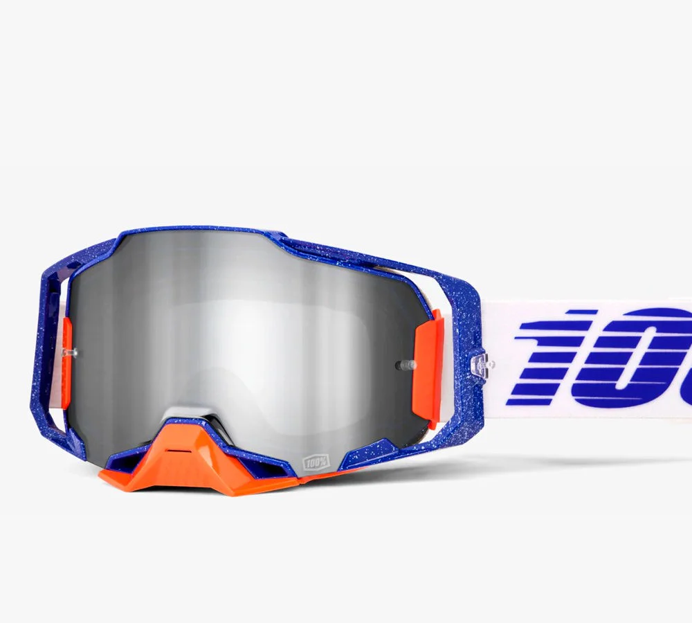 Antiparra Off-Road modelo Armega Lavingaad Silver Lens | 100 Percent