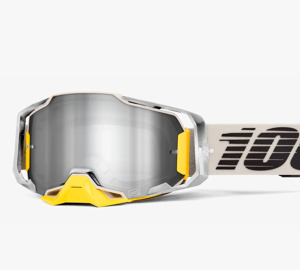 Antiparra Off-Road modelo Armega Viggo Silver Lens | 100 Percent