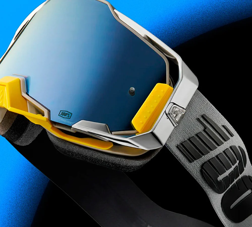 Antiparra Off-Road modelo Armega Viggo Silver Lens | 100 Percent - Image 2
