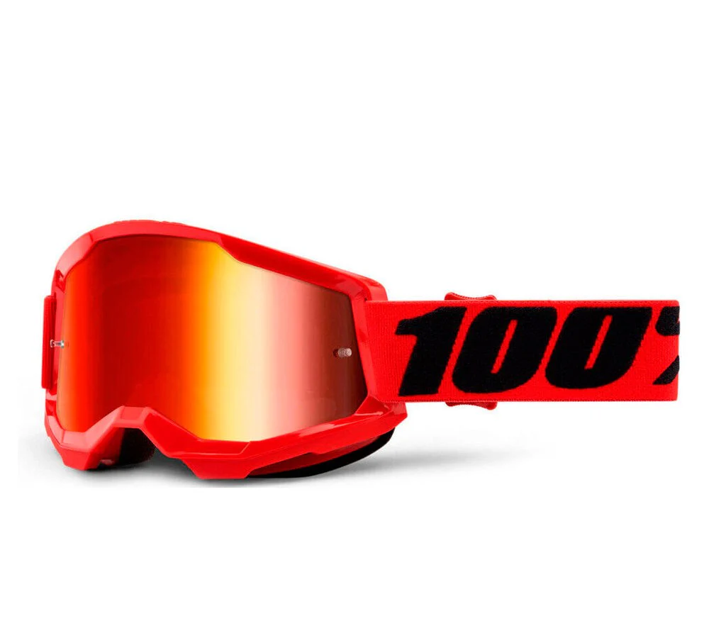 Antiparra Off-Road modelo Strata 2 Red / Red Lens | 100 Percent