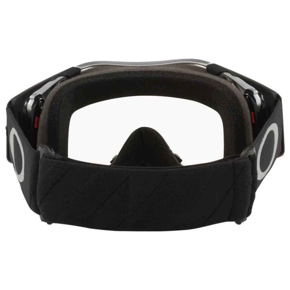 Antiparras de Moto Abmx Tuff Blocks Black Gunmetal W Clear Oakley - Image 3