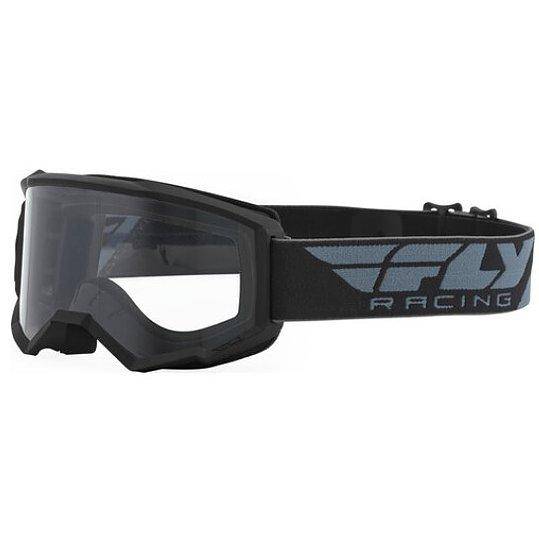 Antiparras Focus W/Clear Lens Negro Fly Racing - Image 2