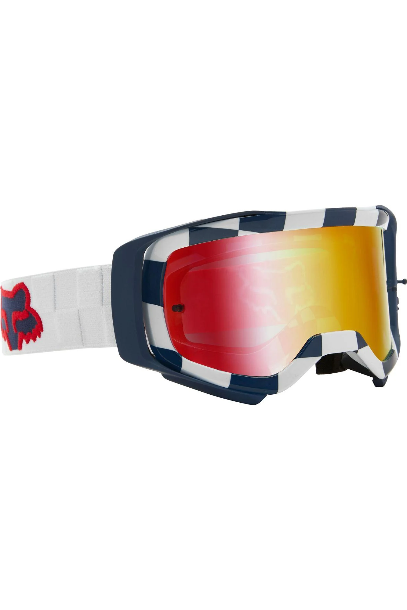 Antiparras Moto Air Space Afterburn Blanco Fox Racing - Image 2