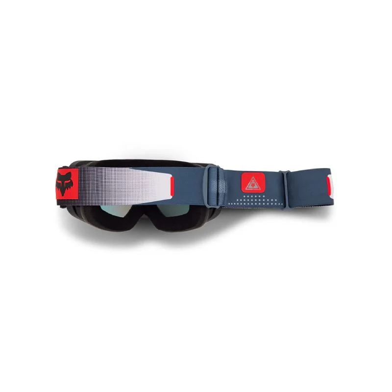Antiparras Moto Fox Main Drive Espejada Gris/Rojo - Image 2