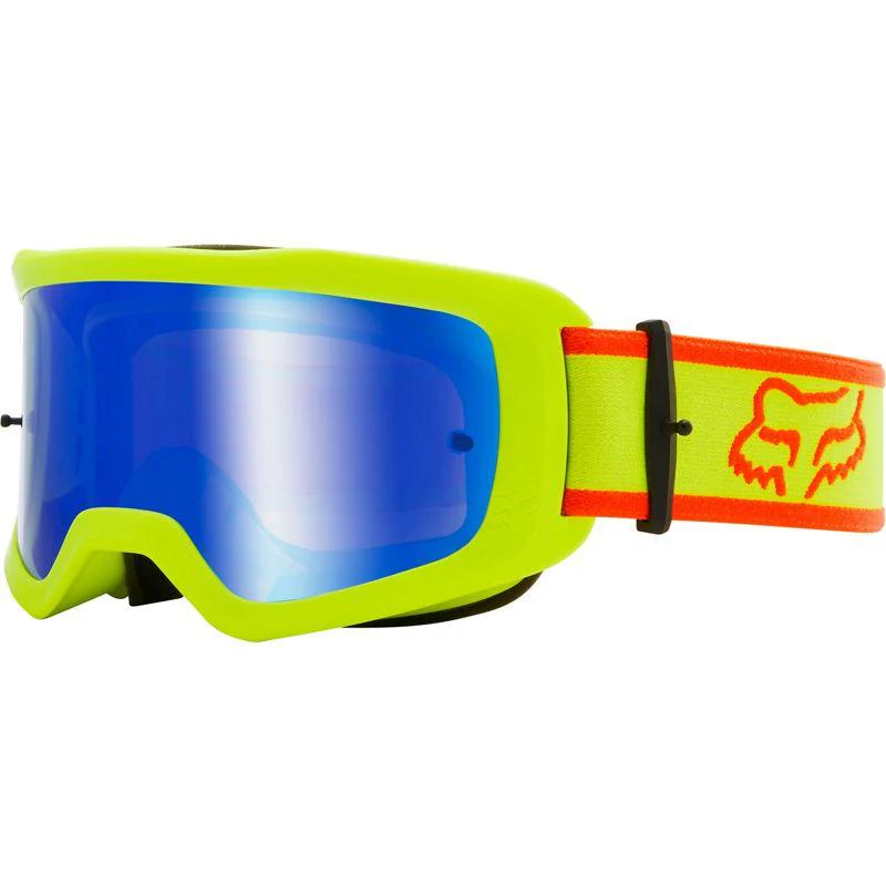 Antiparras Moto Niño Main Barren Amarillo Fluor Fox Racing