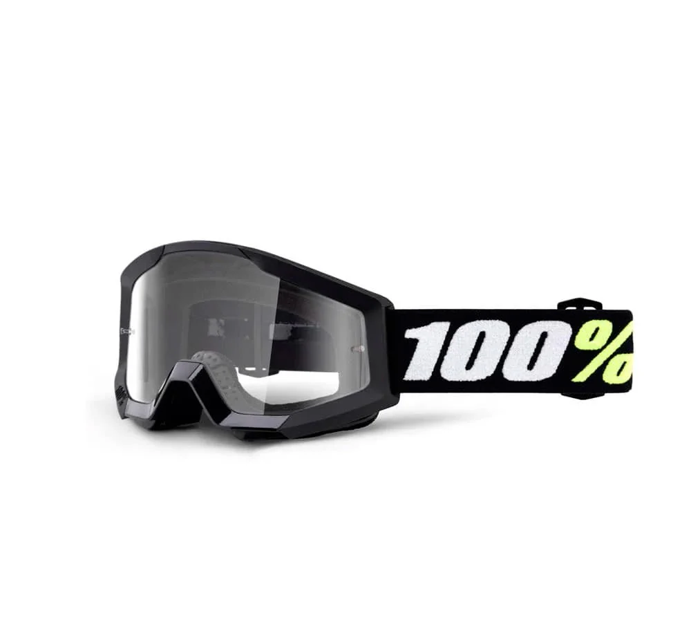 Antiparra Off-Road (infantil) modelo Strata Mini Black Clear | 100 Percent