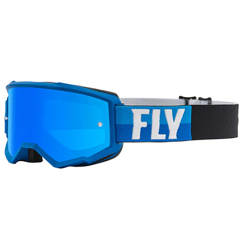 Antiparras Zone Azul/Negro Fly Racing