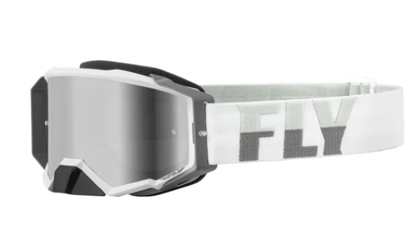 Antiparras Zone Pro Blanco/Gris Fly Racing