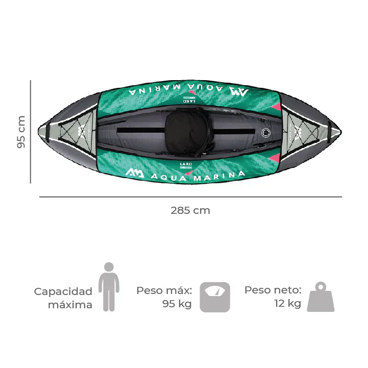 Aqua Marina Kayak Laxo Single - Image 3
