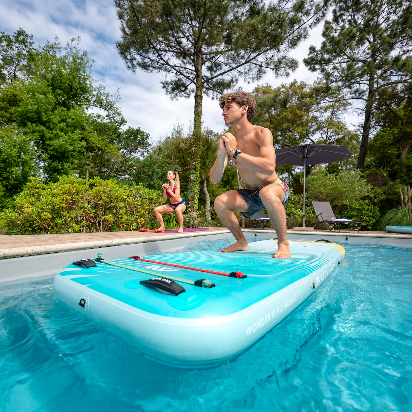 Aqua Marina SUP Peace Fitness 8'2" Turquesa - Image 5