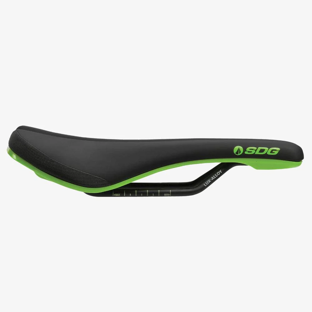 SDG Asiento Bicicleta Bel-Air 3.0 Lux-Alloy Negro-Verde - Image 2