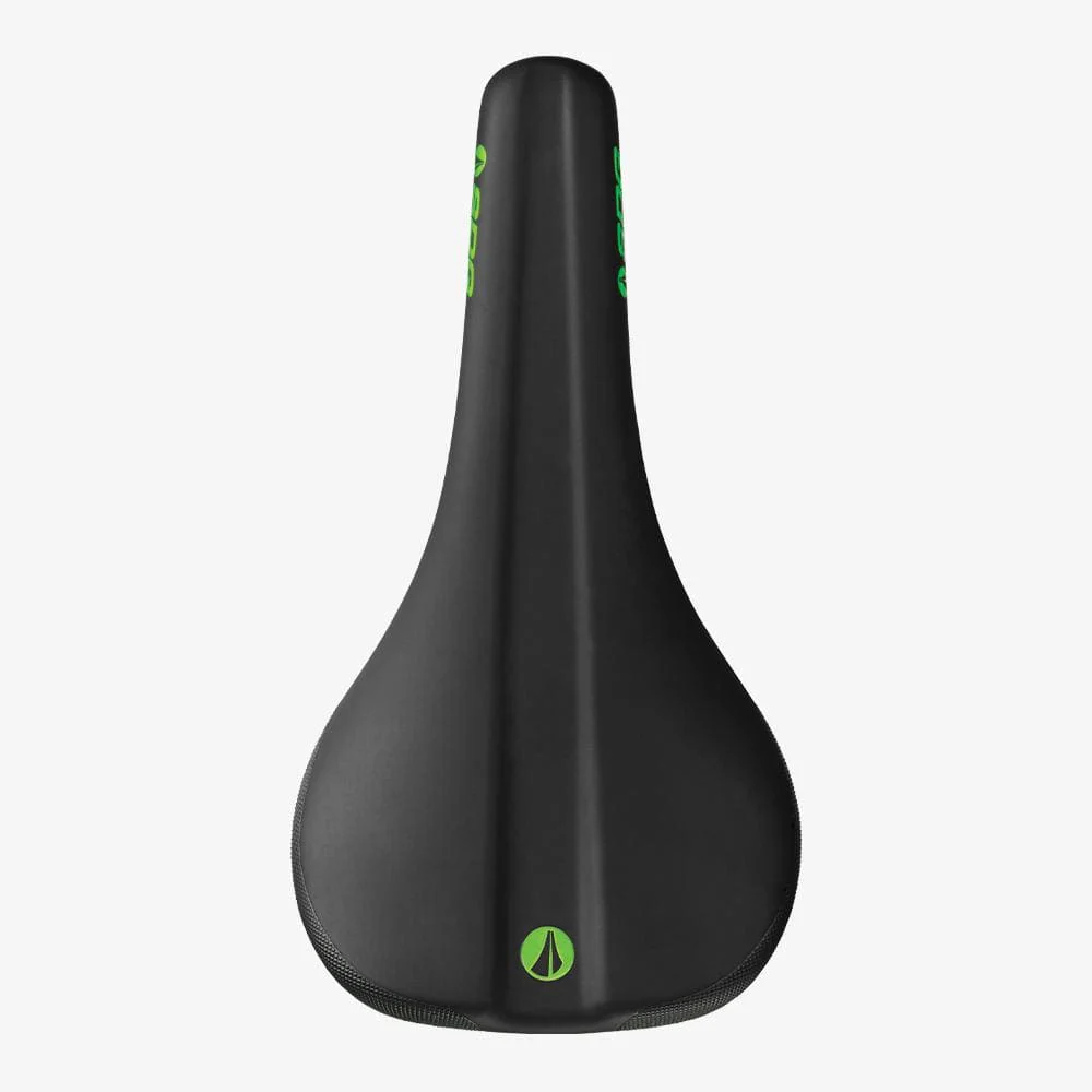 SDG Asiento Bicicleta Bel-Air 3.0 Lux-Alloy Negro-Verde - Image 4