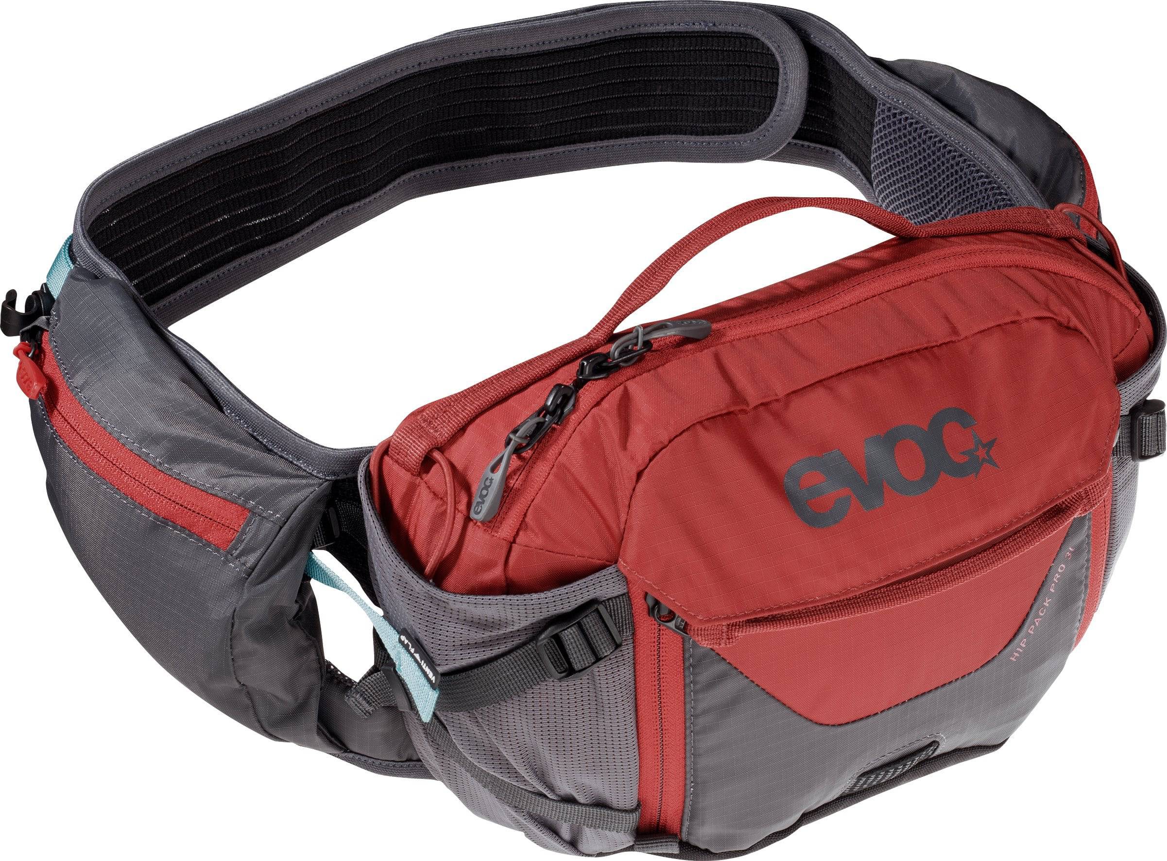 Banano Hip Pack Pro 3L+1.5L Blad Gry/Red Evoc