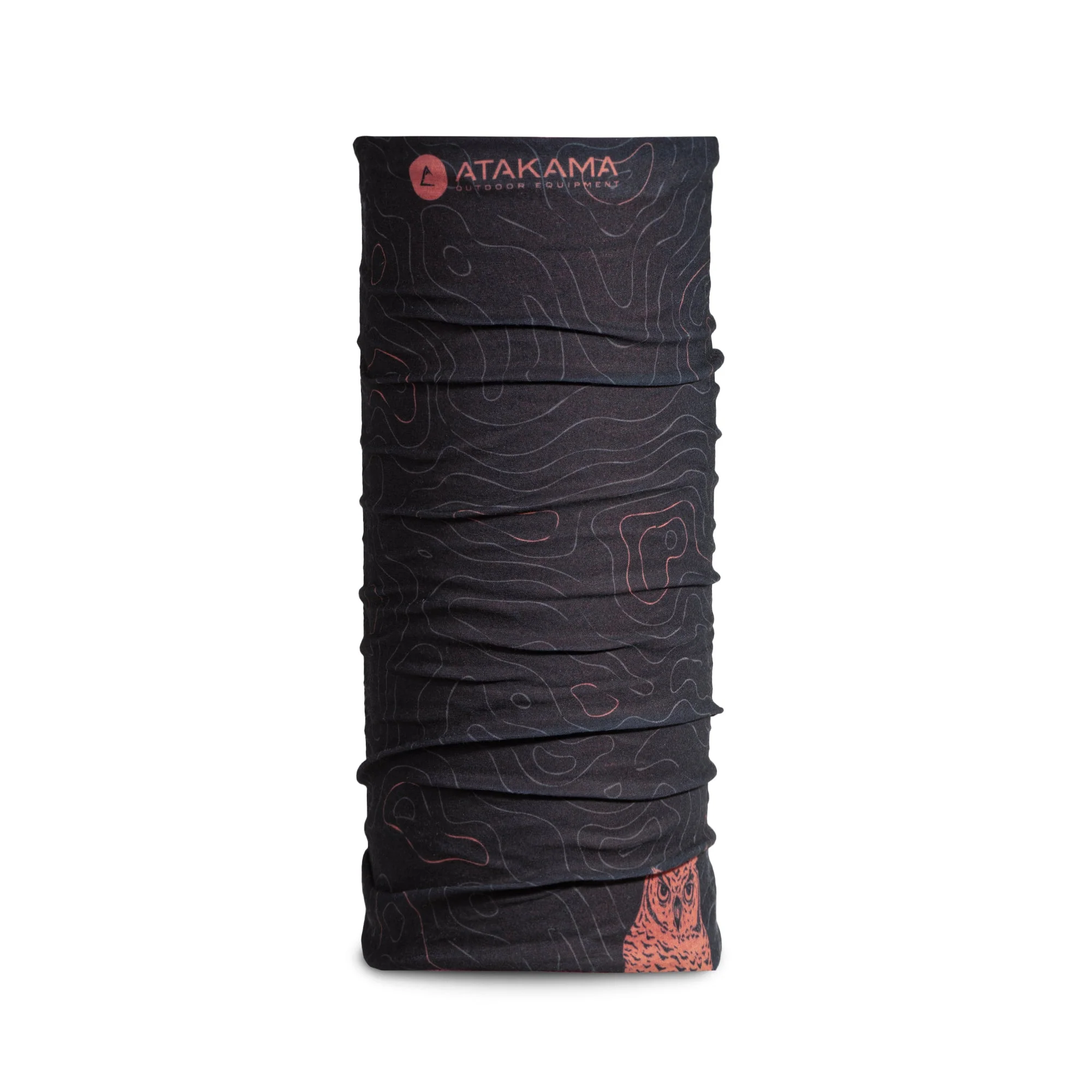 Bandana Palena multifuncional Negro Tucuquere