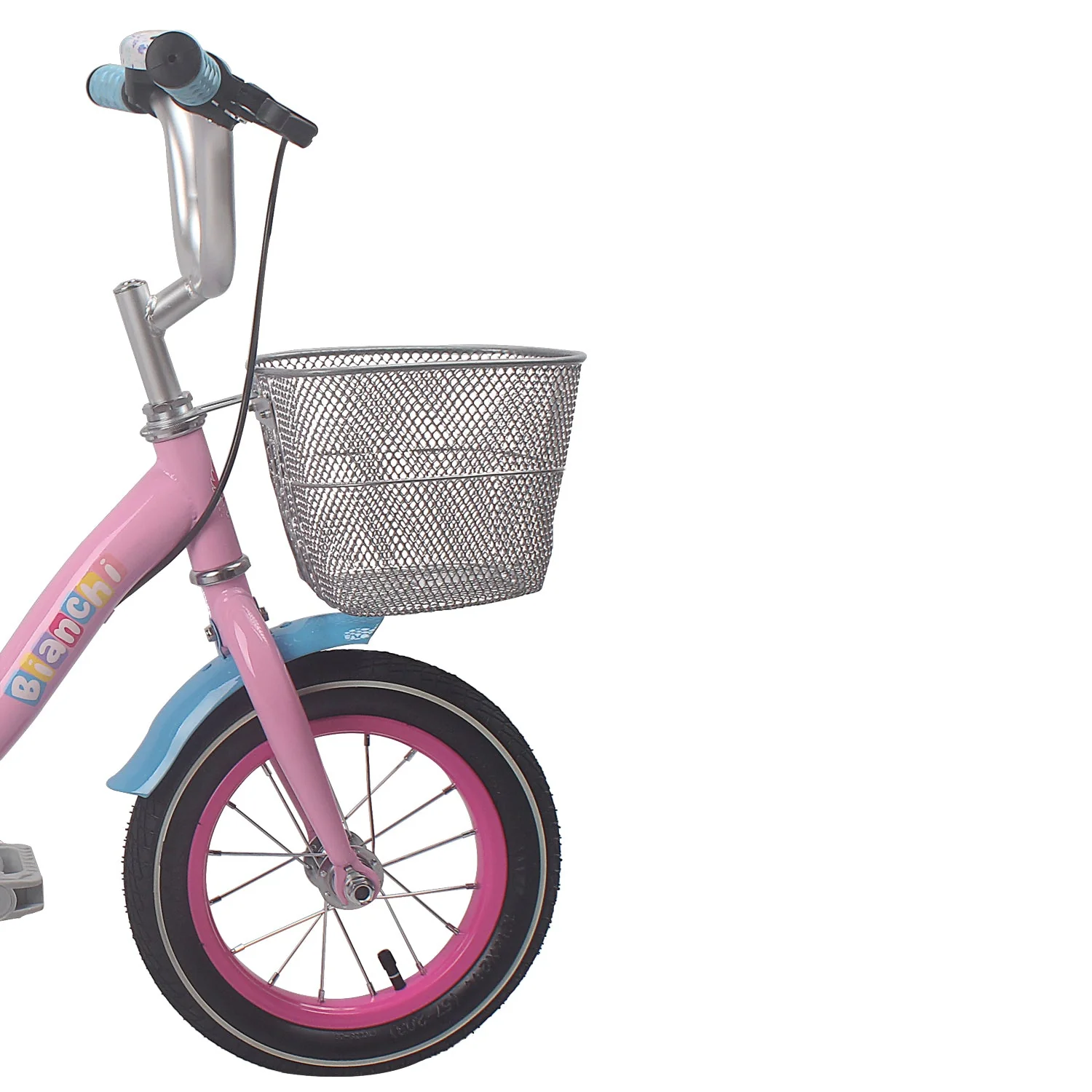 Bicicleta Bianchi Kitty 12 Rosado / Celeste - Image 4