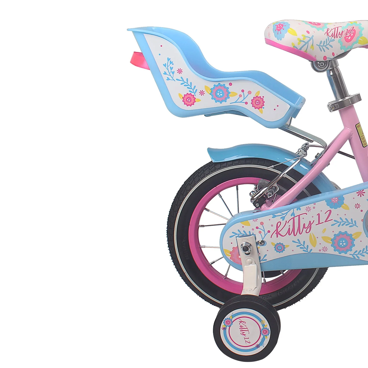 Bicicleta Bianchi Kitty 12 Rosado / Celeste - Image 5