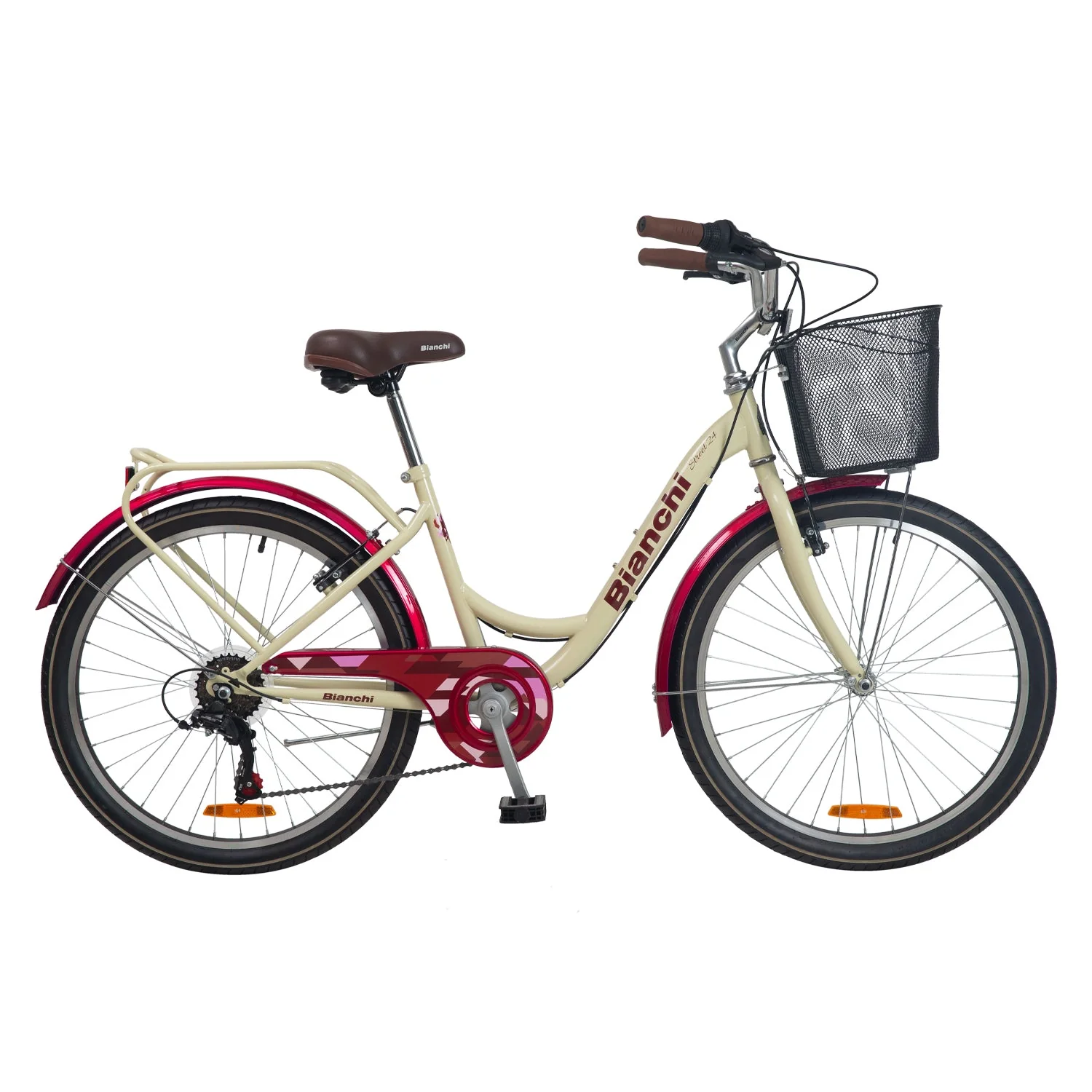Bianchi Street 24 Lady Amarillo Claro / Burdeo