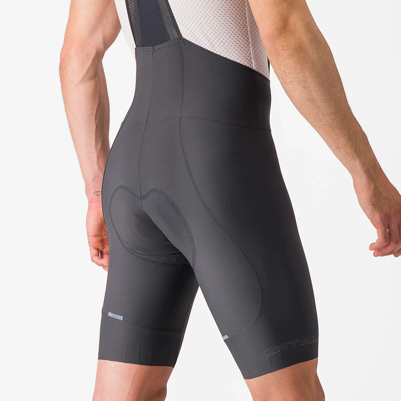 Bibshort Castelli Espresso Grafito - Image 5