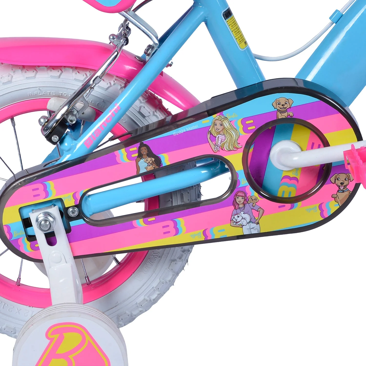 Bicicleta Barbie 12 Celeste - Image 4