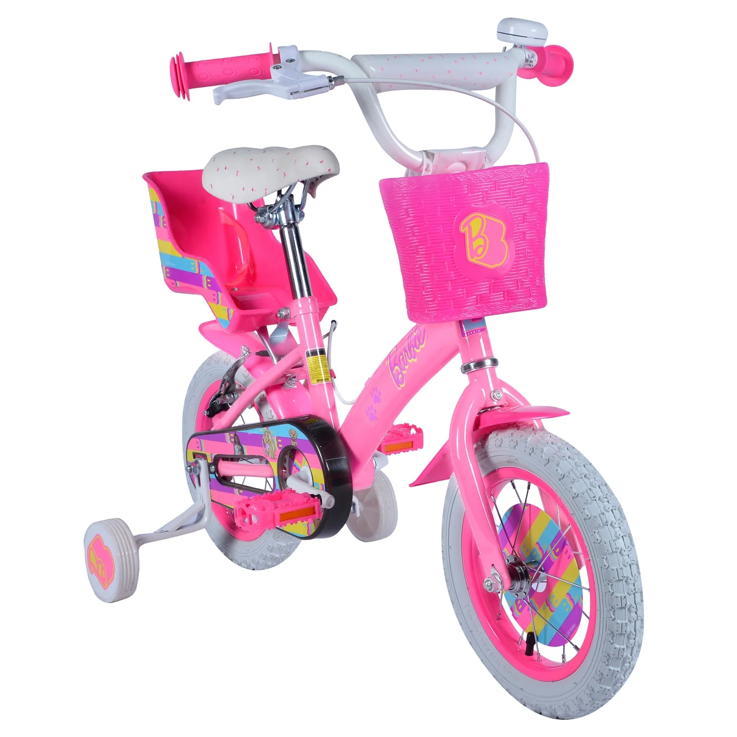 Bicicleta Barbie 12 Rosada - Image 2
