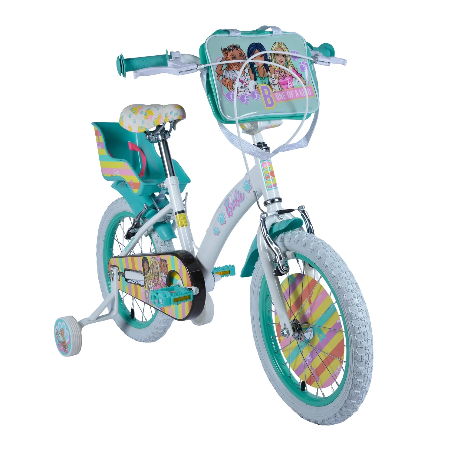 Bicicleta Barbie 16 Blanco - Image 2