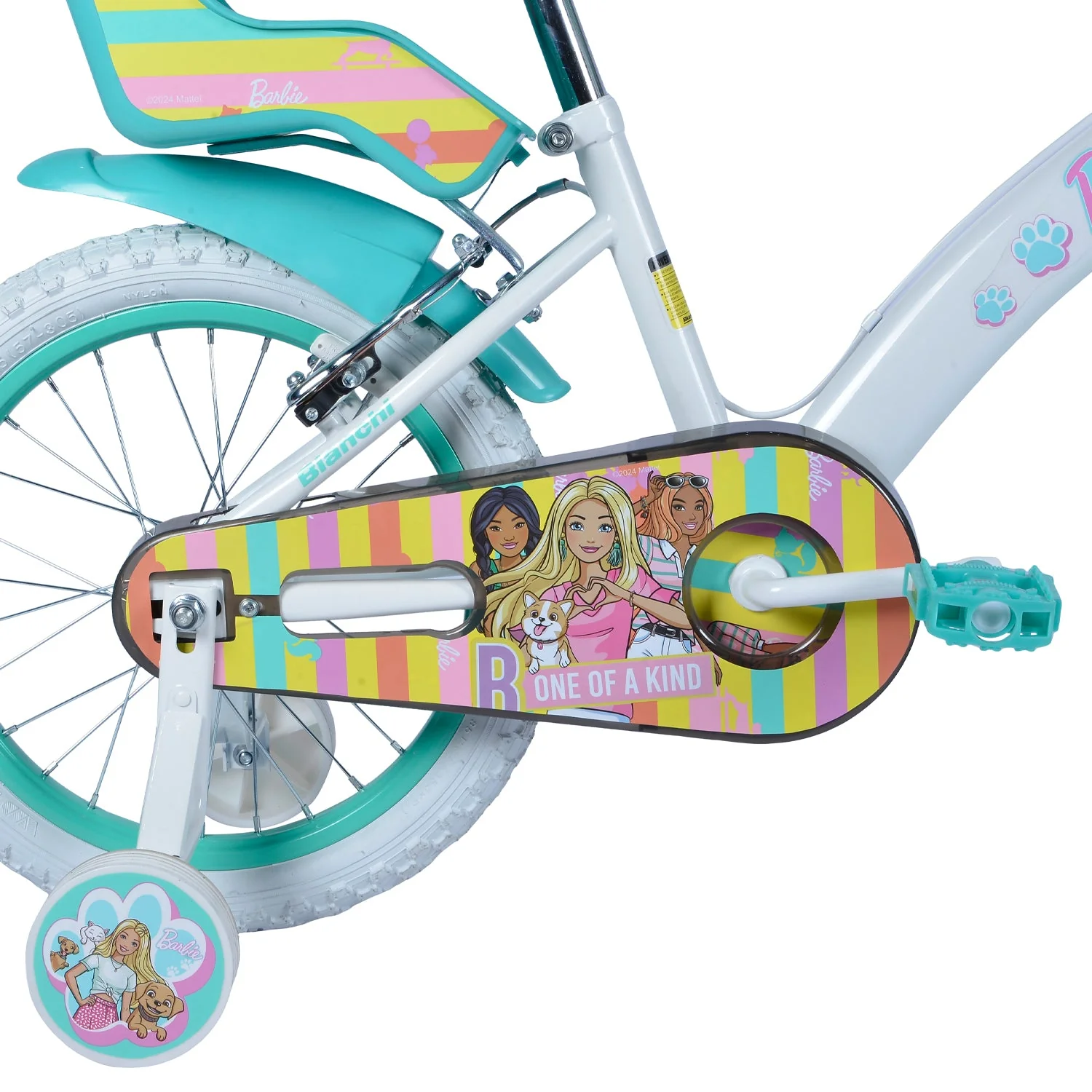 Bicicleta Barbie 16 Blanco - Image 4