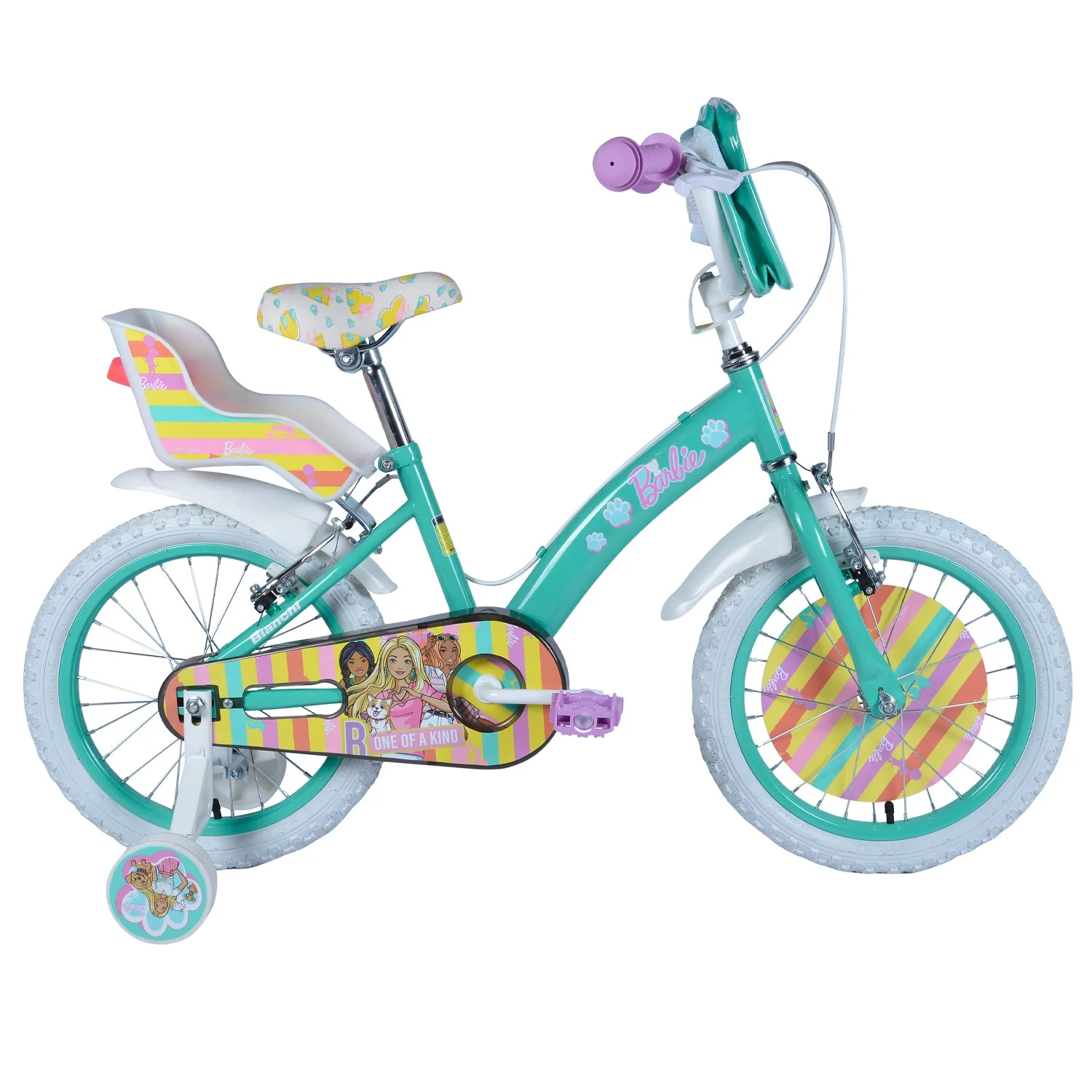 Bicicleta Barbie 16 Verde Suave