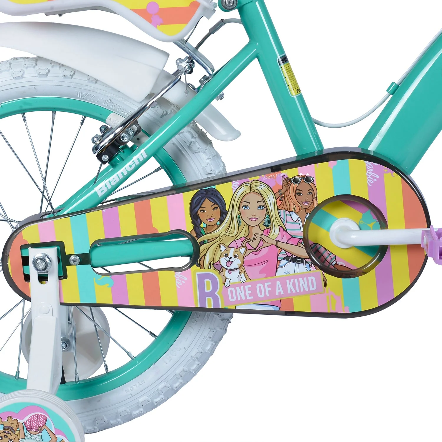 Bicicleta Barbie 16 Verde Suave - Image 4