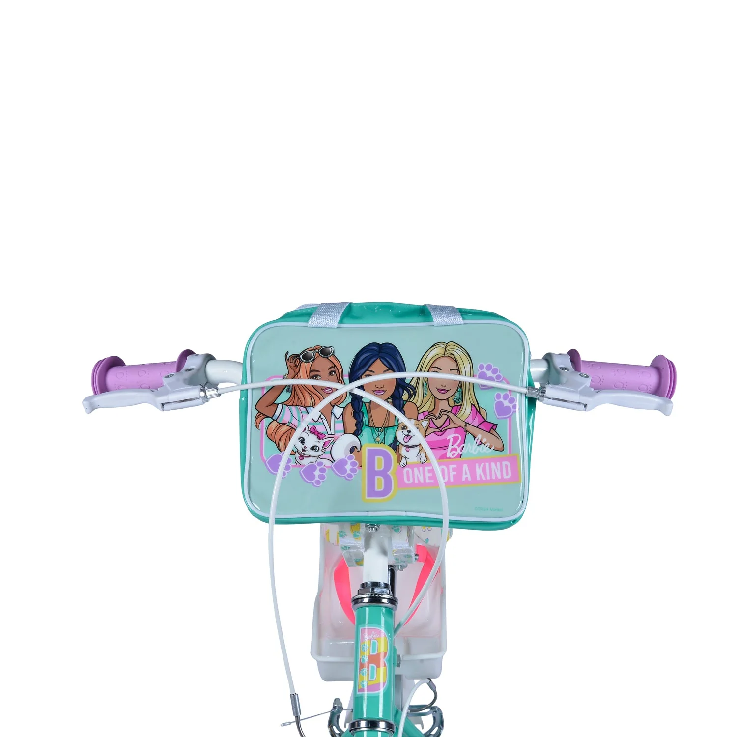 Bicicleta Barbie 16 Verde Suave - Image 5