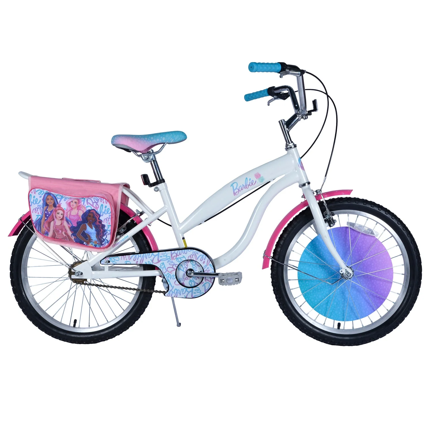 Bicicleta Barbie 20 Blanco